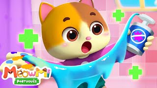 🐱 Show da Família Gato - Lave as Mãos 🖐 | Bons Hábitos |Desenho Infantil | Desenho Animado