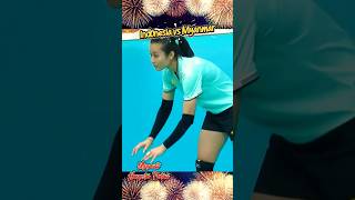 INDONESIA VS MYANMAR |SEA GAMES THAILAND #megatron #volley #shortviral #volleyballworld