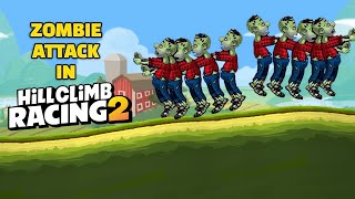 Zombie Game Hill Climb Racing 2 screenshot 5