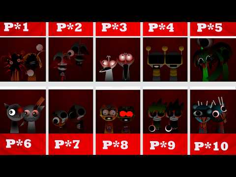 SPRUNKI  MixNEWs  Incredibox  PHASE 3+ PHASE 4  HORROR  Version 11 ( P11) MixNEWs  LamToiSprunki
