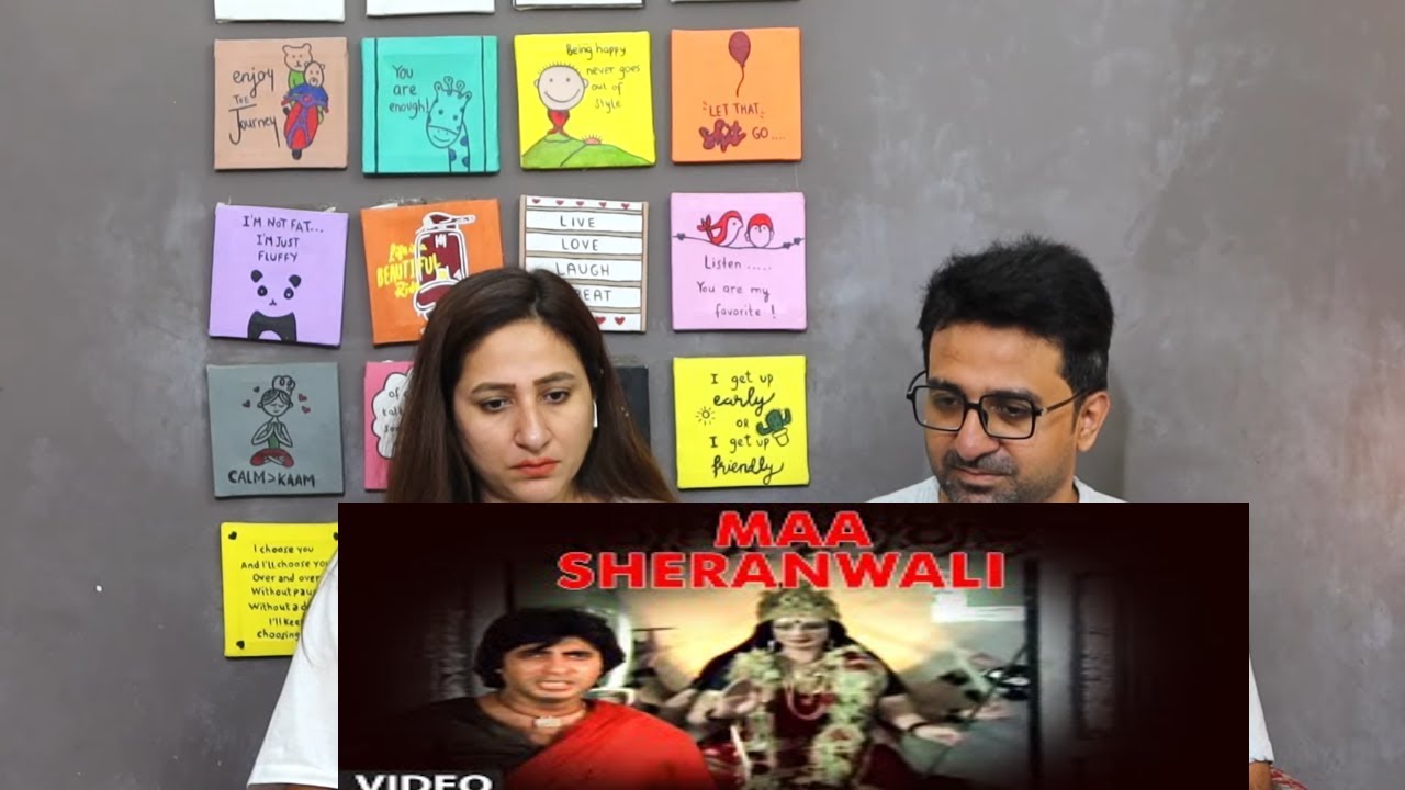 Pak Reacts Maa Sheranwali Full Video Song | Mard | Shabbir Kumar | Anu Malik | Amitabh B, Amrita S