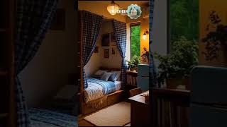 Cozy &amp; Functional Small Bedroom Design Ideas | Dreamy Nook Bedroom Tour#shorts#viral#trending#yt#fyp