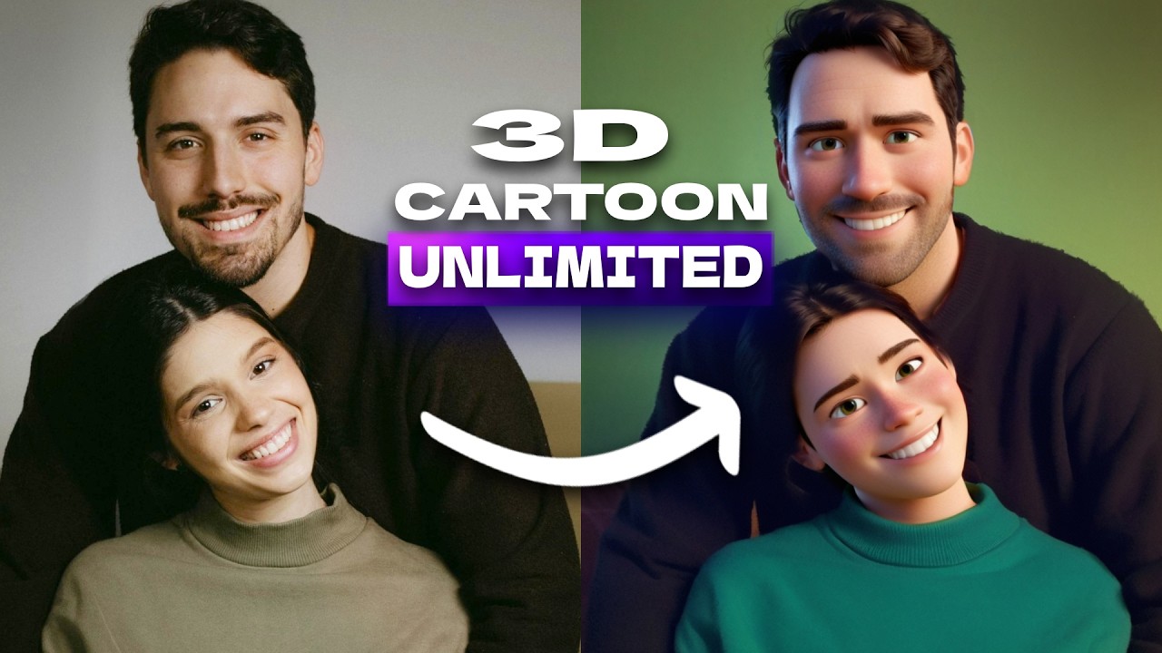 These 3 AI Image STYLIZERS will Turn You into Disney / Pixar Character