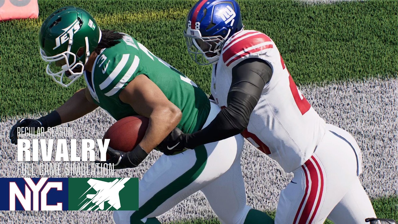 Giants vs. Jets | 2026 Rivalry Game | Madden NFL 26 Simulation