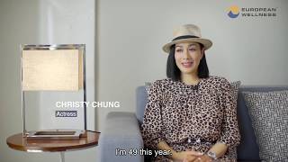 Christy Chung shares confidently her wonderful experience with Stem Cell treatment from EWC