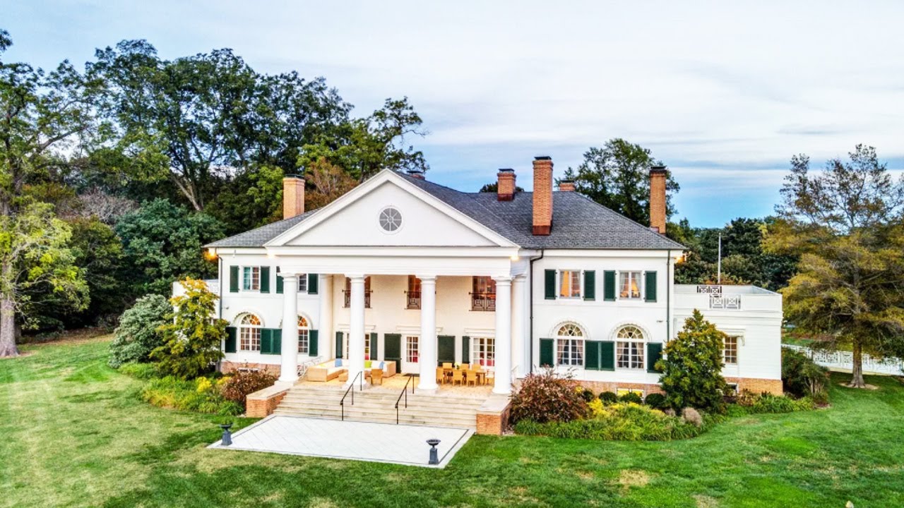Real estate in Maryland. Luxurious mansion for sale. YouTube