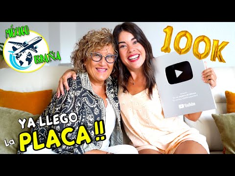 SORPRESA a mi MAMÁ 🥳 TENEMOS la PLACA de los 100 K