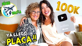 SORPRESA a mi MAMÁ 🥳 TENEMOS la PLACA de los 100 K