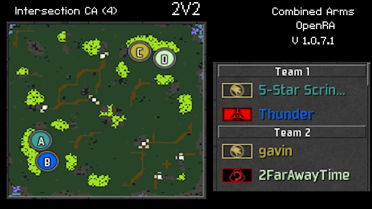 140# - Another Human wave - 4 - 12/08/2025 - 2v2 - Combined Arms V1.0.7.1 (OpenRA)