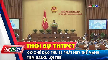 Cơ chế đặc thù sẽ phát huy thế mạnh, tiềm năng, lợi thế | Cần Thơ TV