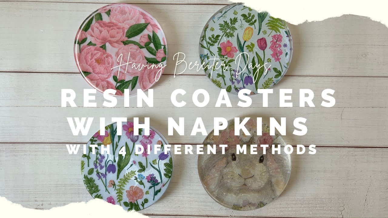 Did I just achieve the Napkins in Resin look I was looking for?