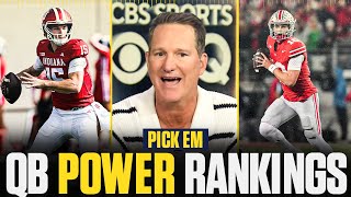 CFB QB Power Rankings Pick ’Em - Marcel Reed vs Ty Simpson and MORE | CBS Sports College Football
