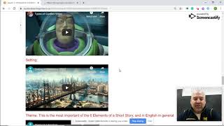 Loyola ENG4C - Short Stories - Lesson 1