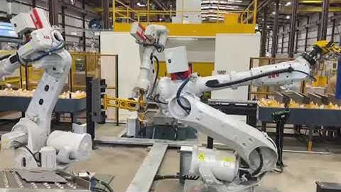 Pressbreak bending solutions using ABB robot