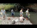 Fishing net  traditional net fishing village in river with beautiful natural part 22 