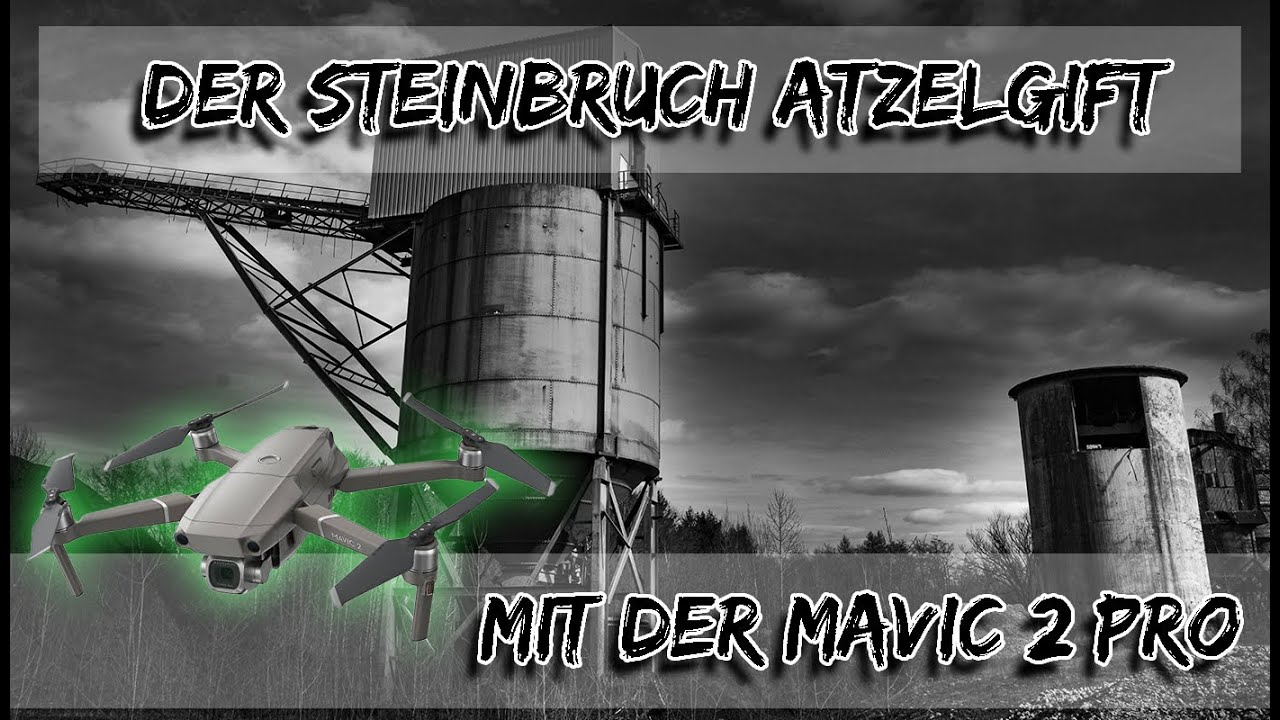 Steinbruch Atzelgift mit der Drohne