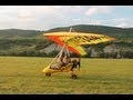 My flight in a powered hang glider