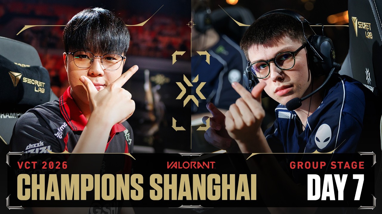 VALORANT Champions Shanghai — Group Stage — Day 7
