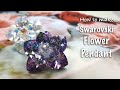 Swarovski Pendant DIY | Bead Art | Jewelry Making | Handmade Jewelry | Necklace Making | 핸드메이드 주얼리