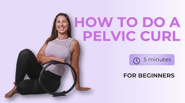 Pilates Pelvic Curl Tutorial | Strengthen Core & Spine Pilates Clubhouse! Beginner-Friendly Tutorial