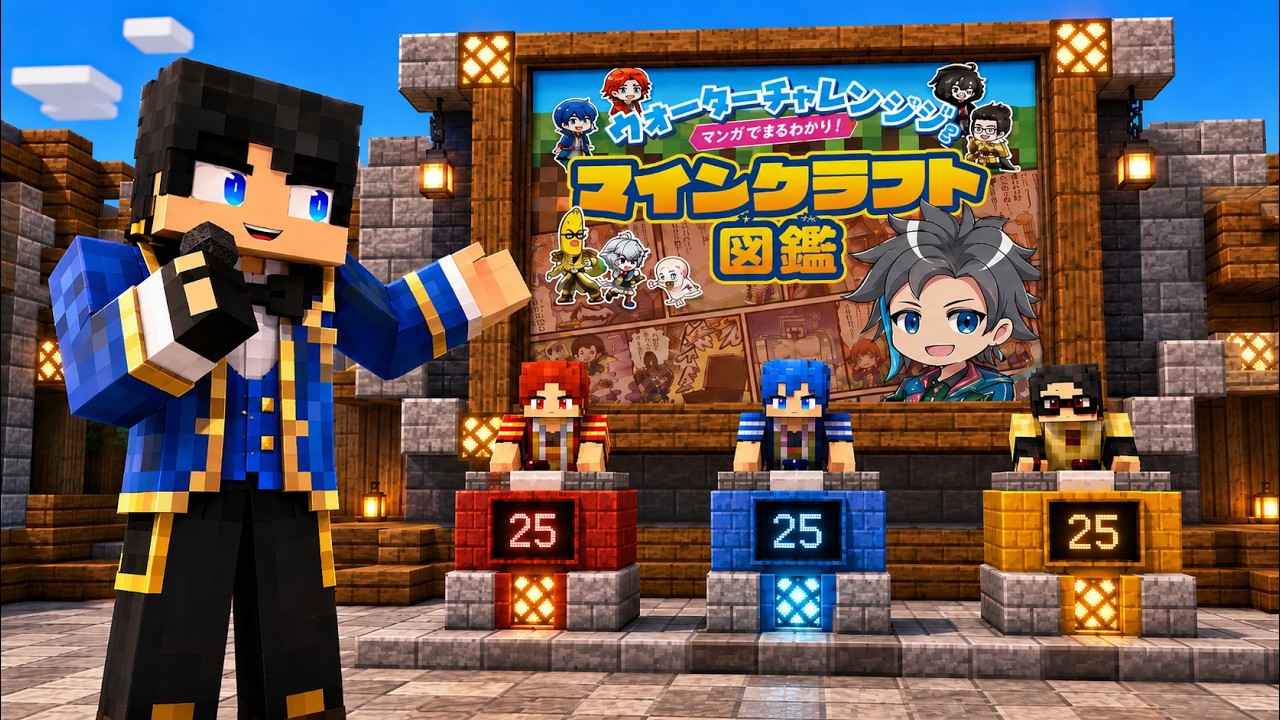 みんなはわかる？マインクラフトクイズ！！！マイクラ図鑑【 マイクラ / マインクラフト 】