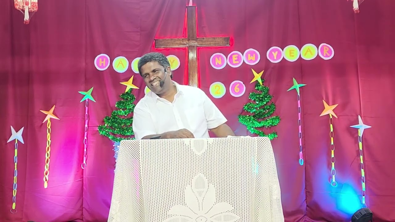 The Son of Man has power on earth to forgive sins |Sunday service| Word of God |Ps. Dass| 04\1\2026