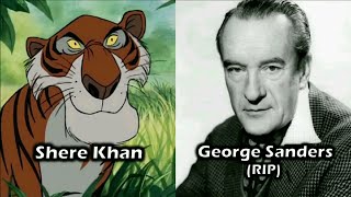 Characters and Voice Actors - The Jungle Book Characters and Voice Actors - The Jungle Book