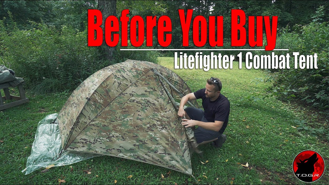 Before You Buy - LiteFighter 1 Combat Tent - Setup 