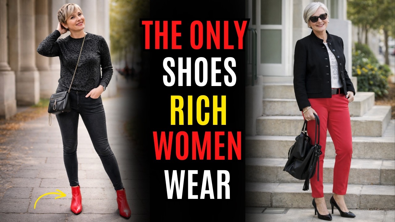 7 Shoes That Go with Everything in Your Closet Over 60 - Timeless Styles Rich Women Love