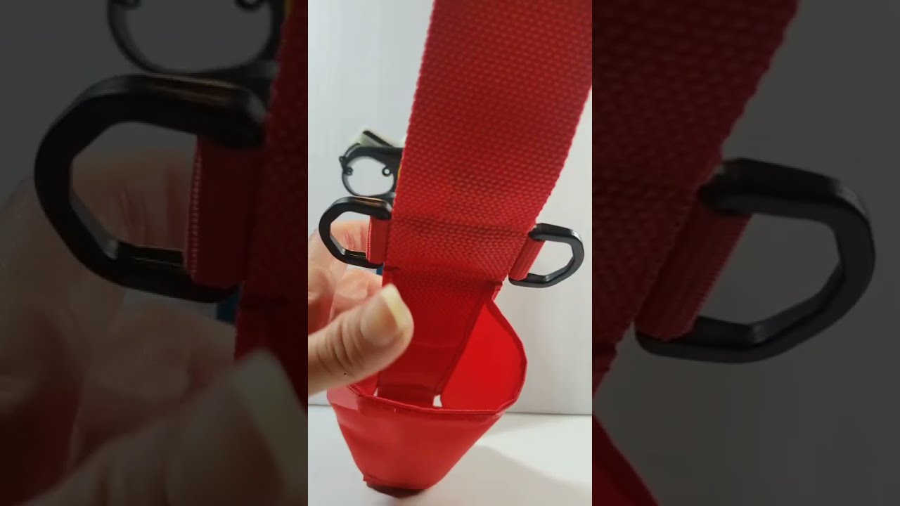 Shoulder holster  and west holster for 290g(10.9oz)Counter Assault Bear spray ,Red color