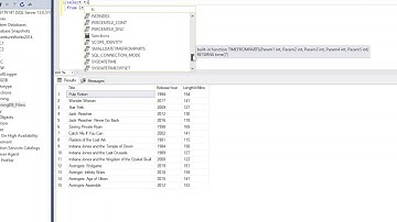 MS SQL tutorial covering basic selects, specifying columns and table alias.