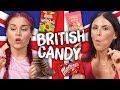 Americans Try British CANDY! (Cheat Day)