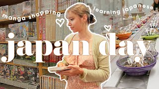 DAY IN THE LIFE JAPAN THINGS ⛩️ what i eat, manga, learning Japanese, evening skincare routine