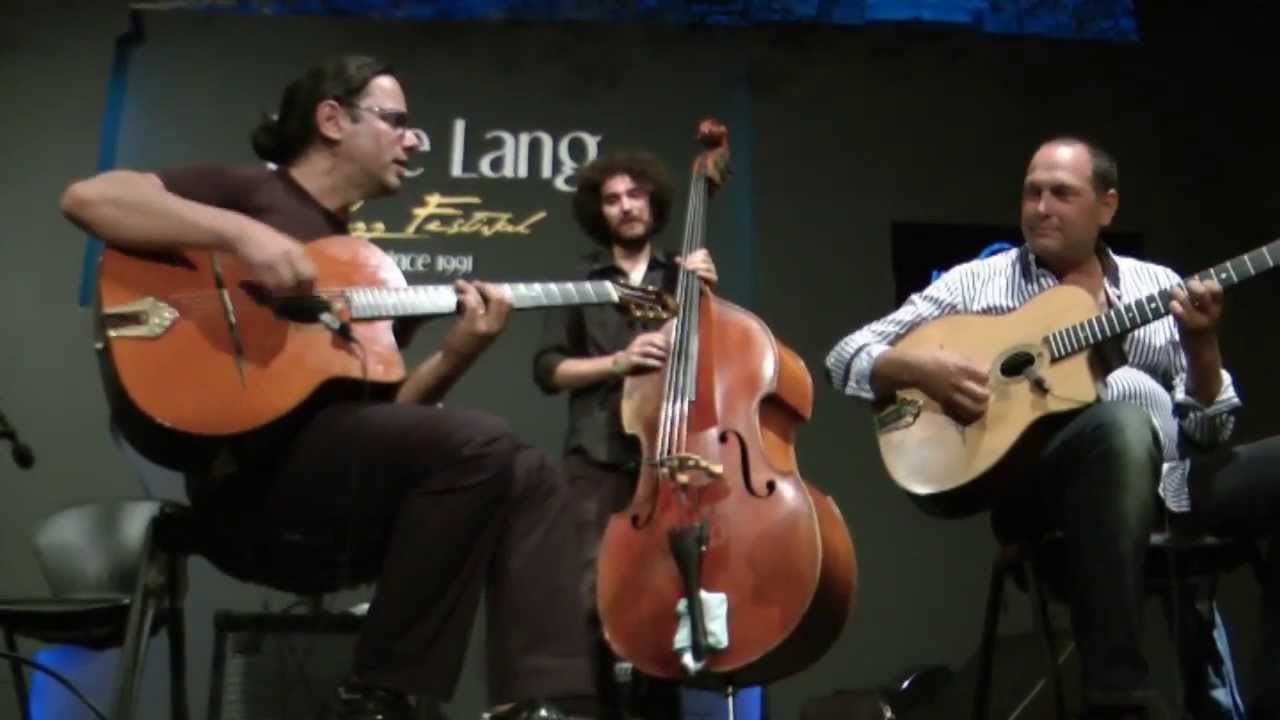 Stochelo Rosenberg & Salvatore Russo Gypsy Jazz Trio @ Eddie Lang Jazz Festival -"Bossa Dorado"
