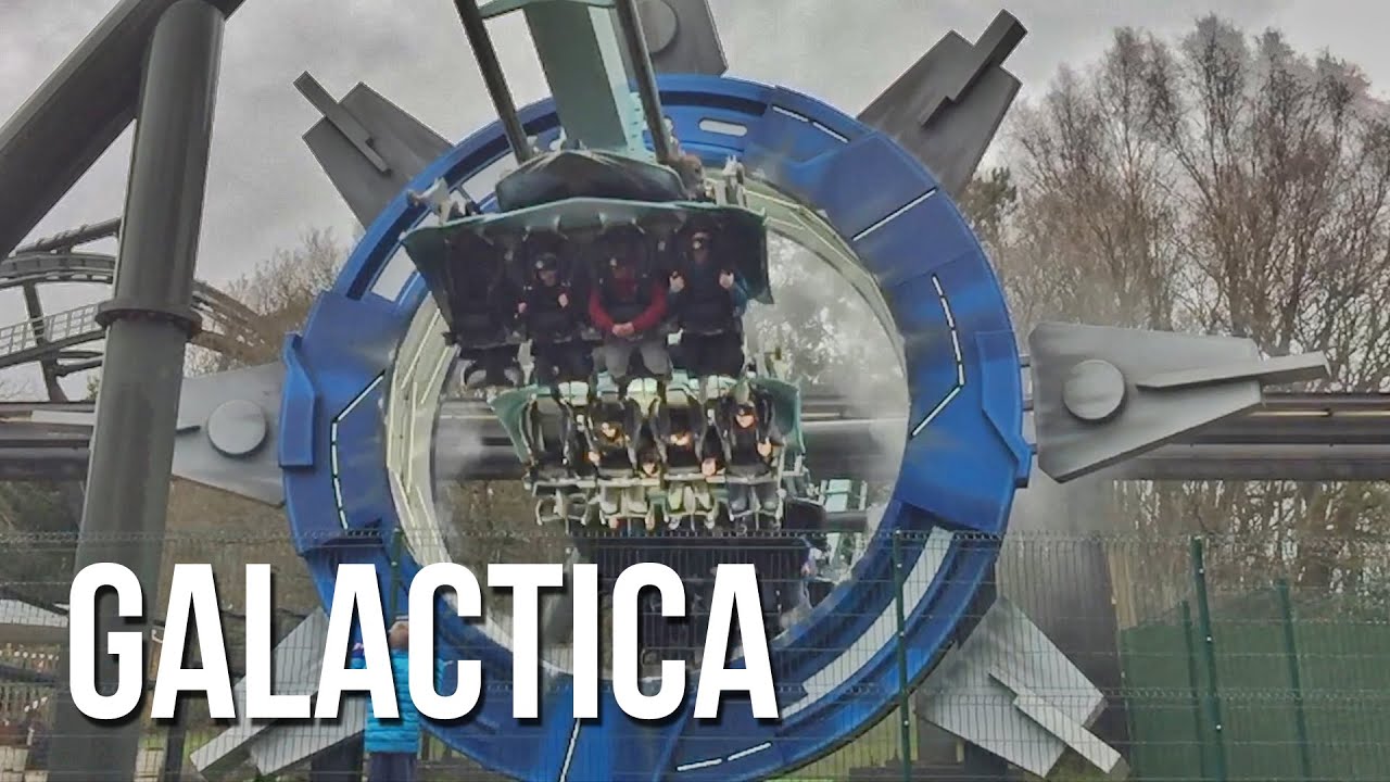 Galactica VR Coaster, Alton Towers YouTube
