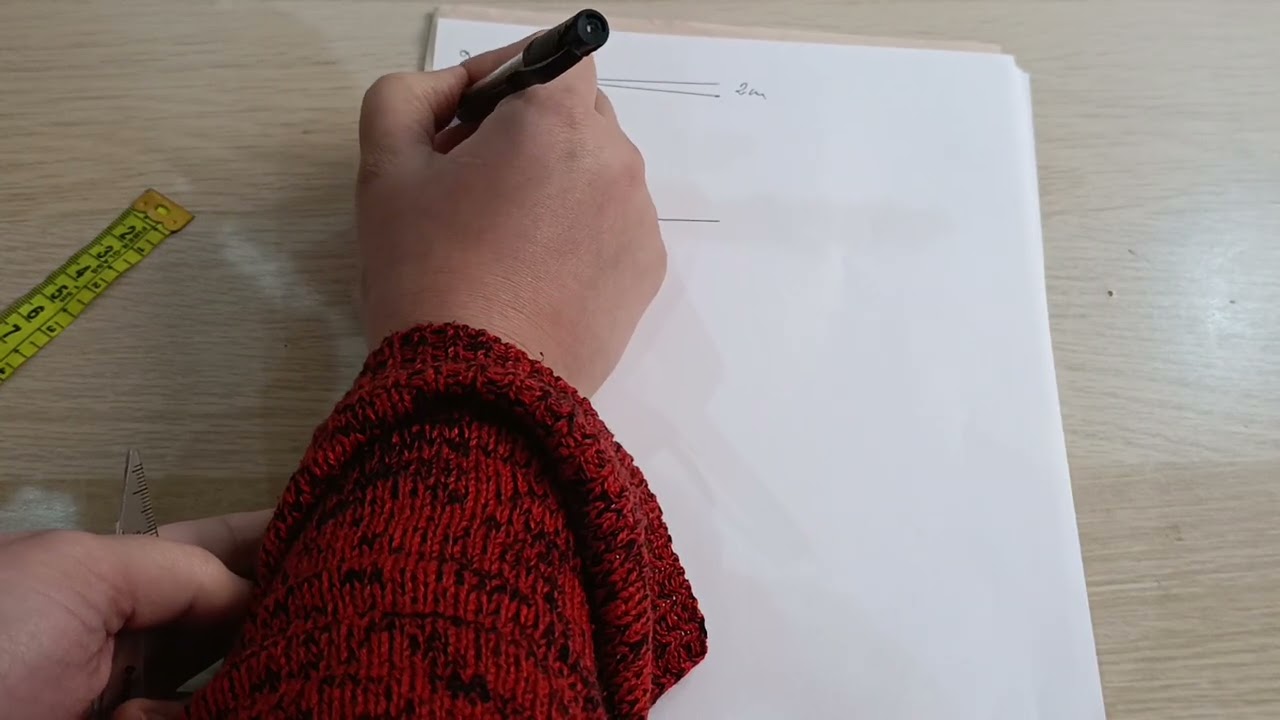 كيفاش نفصل جلابة مخزانية بحال المحترفات