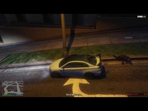 GTA V Online - Juanin no sabe nadar