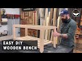 The easiest bench to make  upgrade your entry way