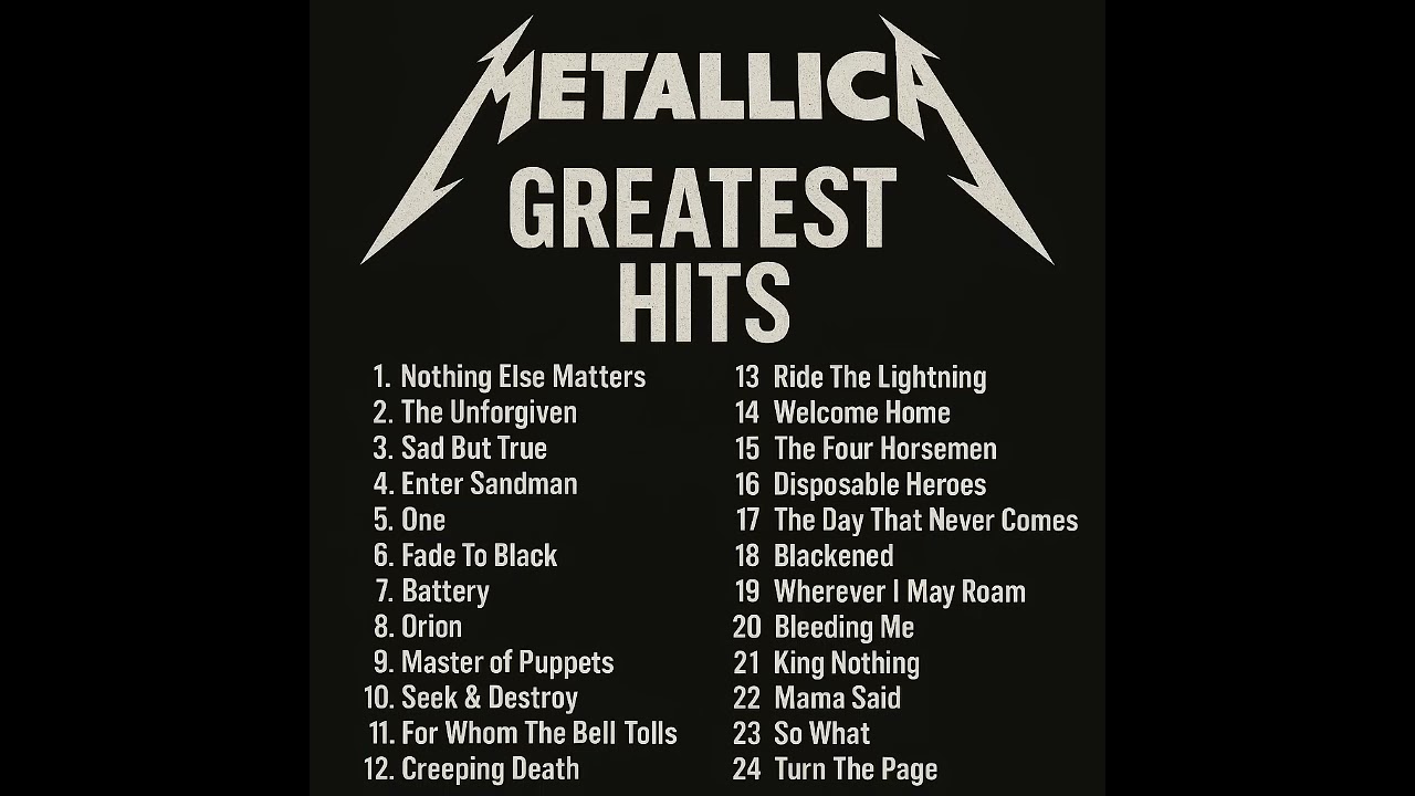 Metallica  Greatest Hits Collection #metallica