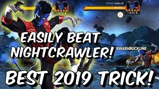 How To Easily Beat Nightcrawler - Best 2019 Switch Trick - Marvel Contest Of Champions
