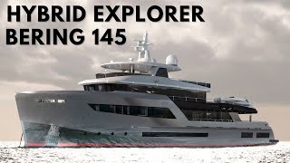 BERING 145 HYBRID EXPLORER SUPERYACHT TOUR / EXPEDITION Liveaboard Go Anywhere World Cruiser