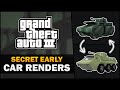 GTA 3 - Secret Alpha Car Renders [Beta Analysis] - Feat. MattJ155