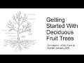 Getting Started with Fruit Trees 2022