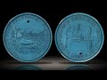 1933 Santa Monica Breakwater HK-687 Blue Anodized Aluminum NGC MS66 Amazing So-Called Dollar