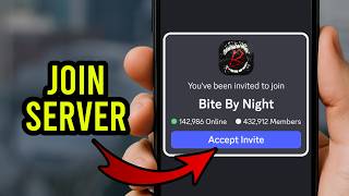 How to Join Bite By Night Discord Server on Mobile screenshot 5