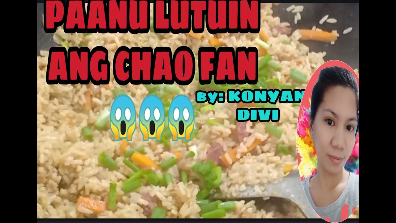 CHAO FAN/FRIED RICE - YouTube