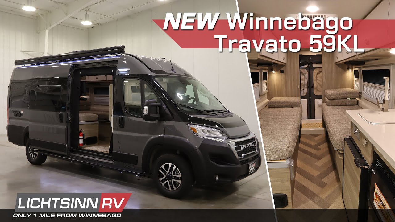 New Winnebago Travato 59KL - Class B Gas Camper Van LichtsinnRV.com