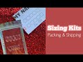 PACKING SIZING KIT FOR PRESS ON NAIL BUSINESS | HOW TO MAKE SIZING KITS | JAZZIE NAILZ