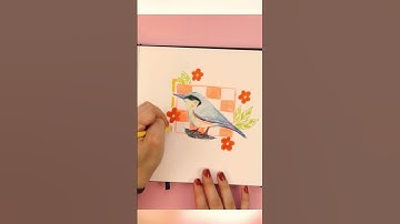 Easy Ways to FILL your Sketchbook (part 3) 🎨 #artideas #sketchbookideas #drawingideas