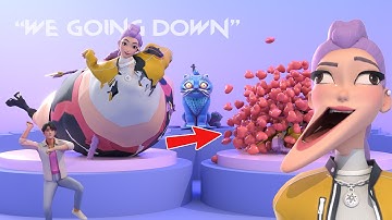 "We going Down" | KPoop Demon Hunters | Parody Animation M/V